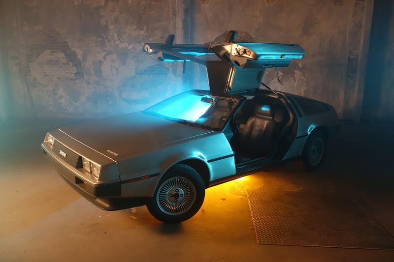 Back to the Future DeLorean